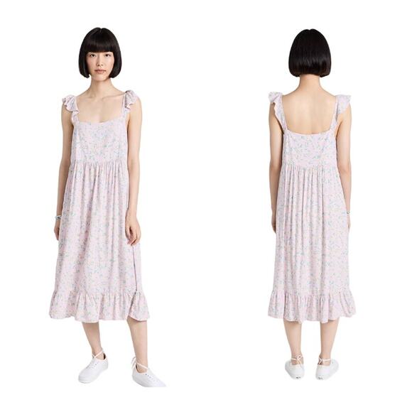 Sokie Collective The Summer Flutter Dress Size Large - Picture 2 of 9